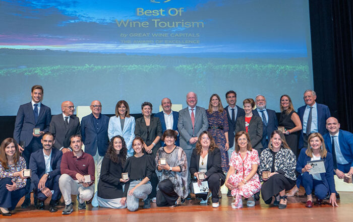 La gala de los Premios Best Of Wine Tourism celebrada en Bilbao