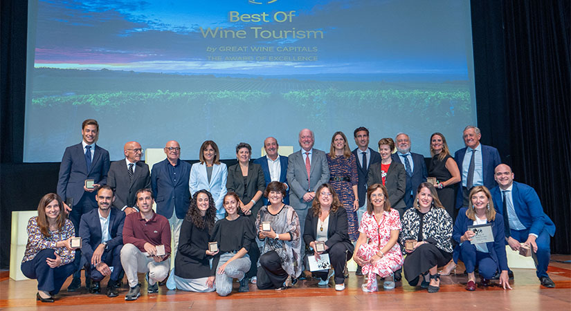 La gala de los Premios Best Of Wine Tourism celebrada en Bilbao