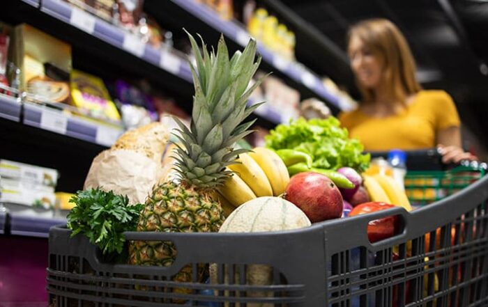 Compras en un supermercado